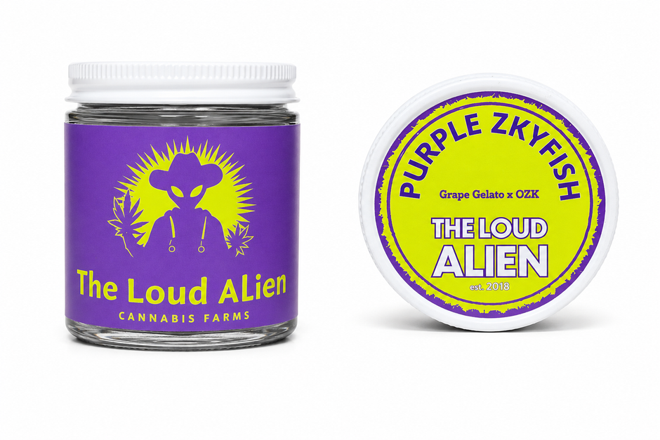 The Loud Alien - Purple Zkyfish
